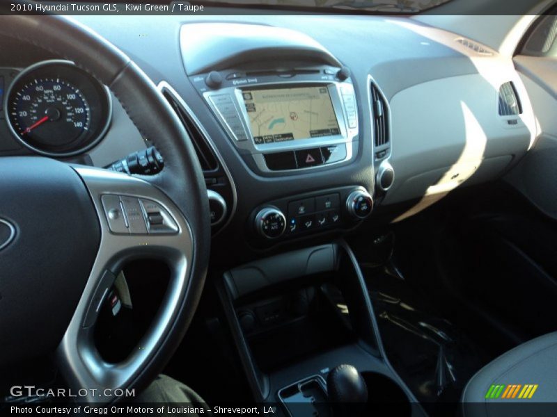 Kiwi Green / Taupe 2010 Hyundai Tucson GLS