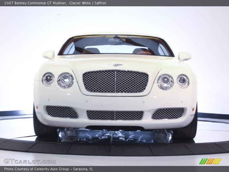 Glacier White / Saffron 2007 Bentley Continental GT Mulliner