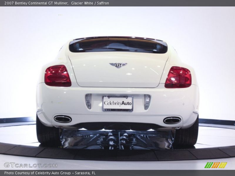 Glacier White / Saffron 2007 Bentley Continental GT Mulliner