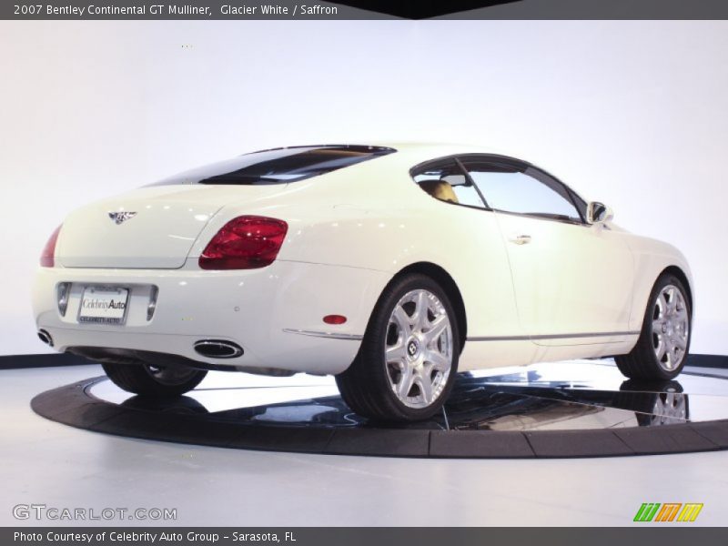 Glacier White / Saffron 2007 Bentley Continental GT Mulliner