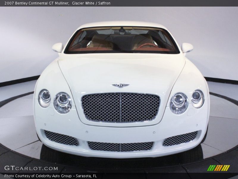 Glacier White / Saffron 2007 Bentley Continental GT Mulliner