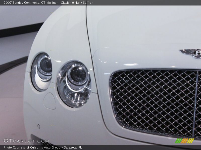 Glacier White / Saffron 2007 Bentley Continental GT Mulliner