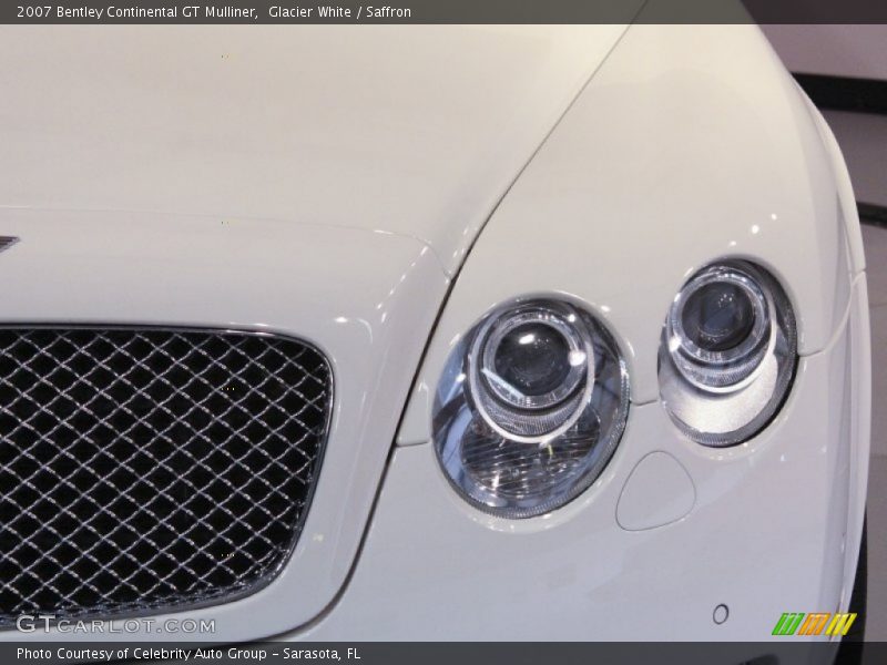 Glacier White / Saffron 2007 Bentley Continental GT Mulliner