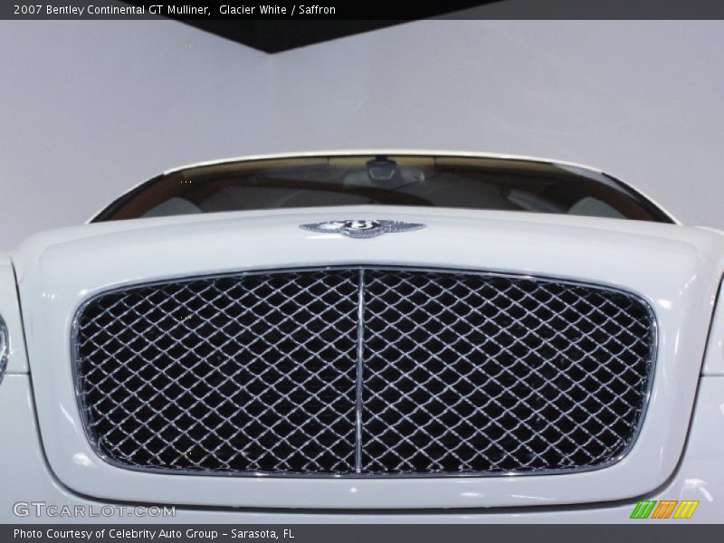 Glacier White / Saffron 2007 Bentley Continental GT Mulliner