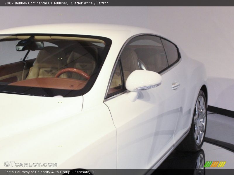 Glacier White / Saffron 2007 Bentley Continental GT Mulliner