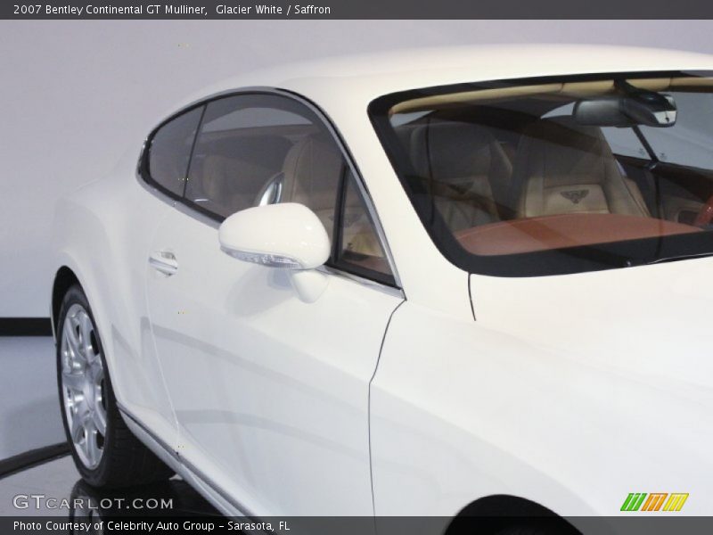 Glacier White / Saffron 2007 Bentley Continental GT Mulliner