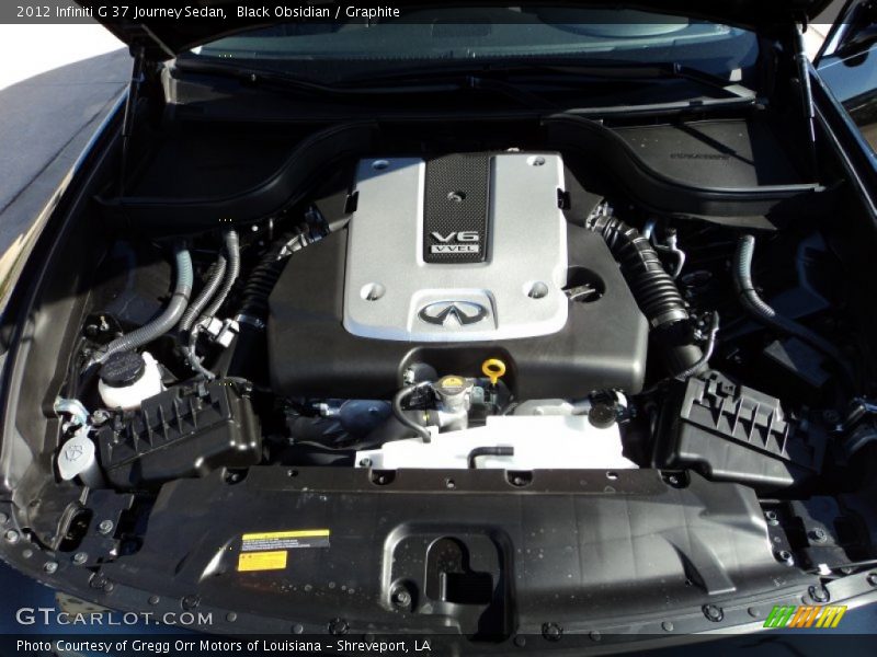 Black Obsidian / Graphite 2012 Infiniti G 37 Journey Sedan