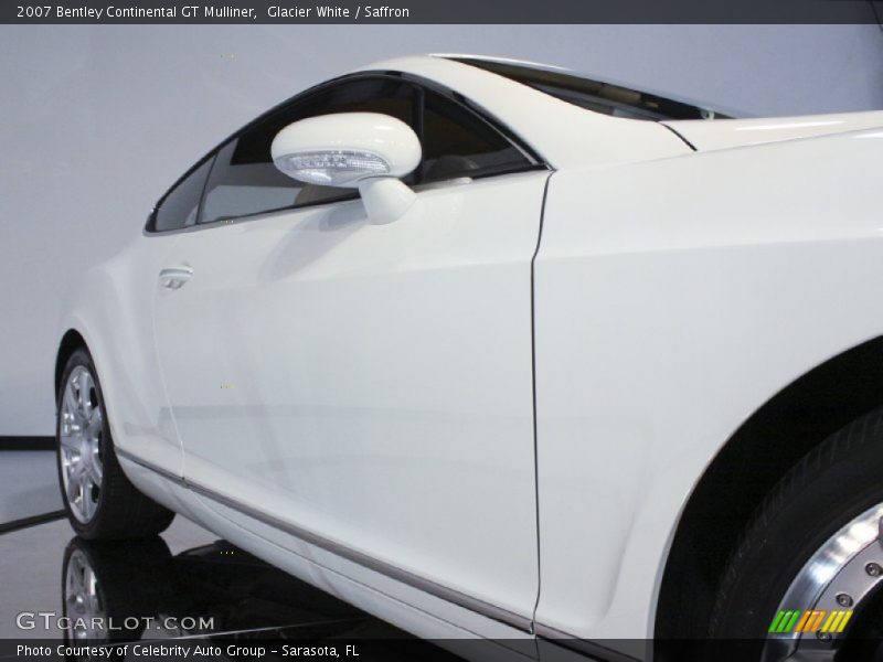 Glacier White / Saffron 2007 Bentley Continental GT Mulliner