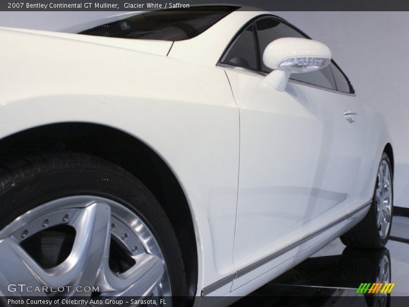 Glacier White / Saffron 2007 Bentley Continental GT Mulliner