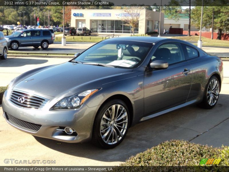 Graphite Shadow / Graphite 2012 Infiniti G 37 Journey Coupe