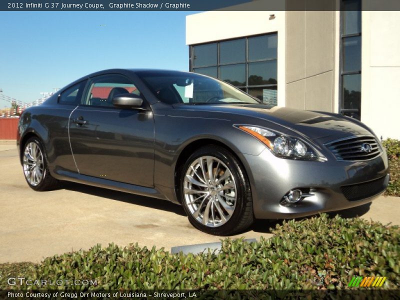 Graphite Shadow / Graphite 2012 Infiniti G 37 Journey Coupe
