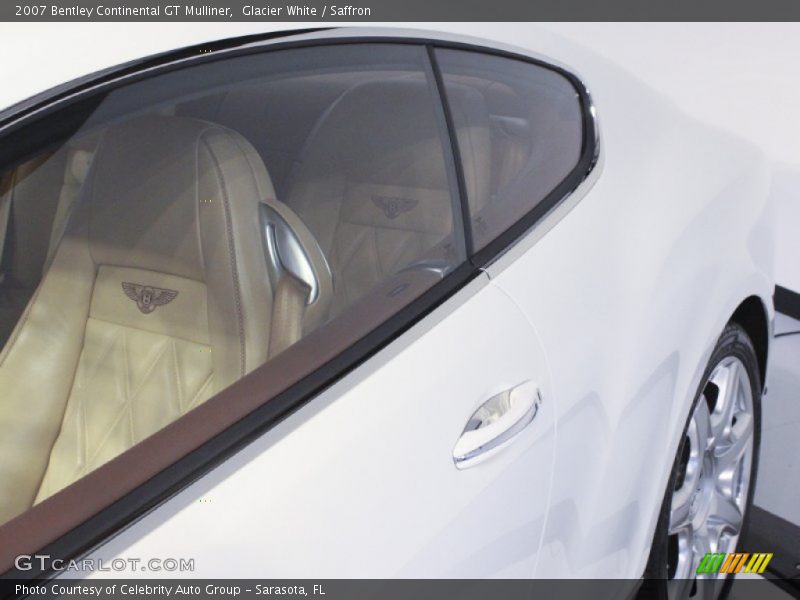 Glacier White / Saffron 2007 Bentley Continental GT Mulliner