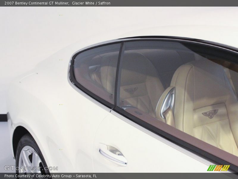 Glacier White / Saffron 2007 Bentley Continental GT Mulliner