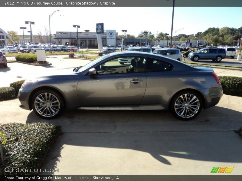 Graphite Shadow / Graphite 2012 Infiniti G 37 Journey Coupe