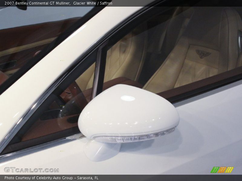 Glacier White / Saffron 2007 Bentley Continental GT Mulliner