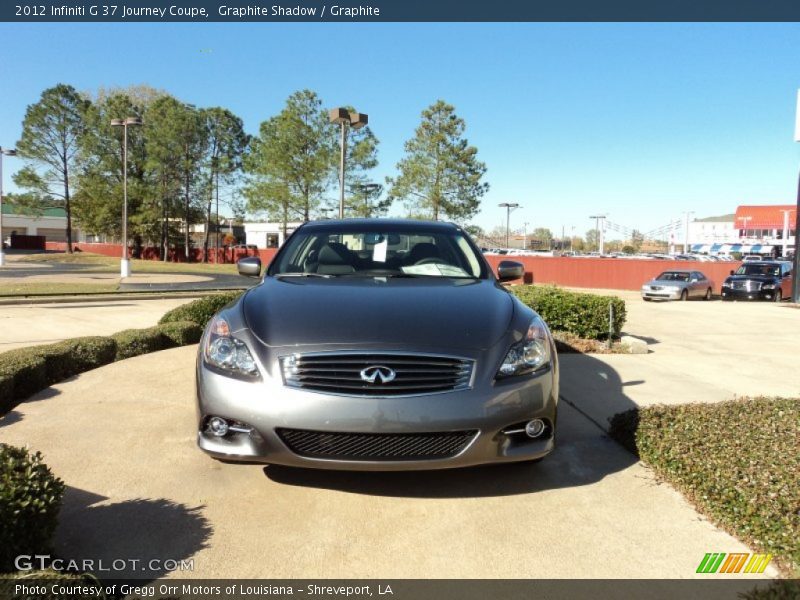 Graphite Shadow / Graphite 2012 Infiniti G 37 Journey Coupe