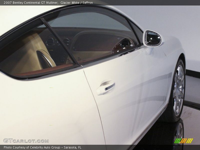 Glacier White / Saffron 2007 Bentley Continental GT Mulliner