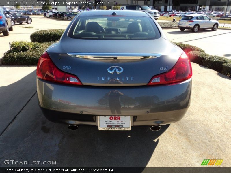 Graphite Shadow / Graphite 2012 Infiniti G 37 Journey Coupe