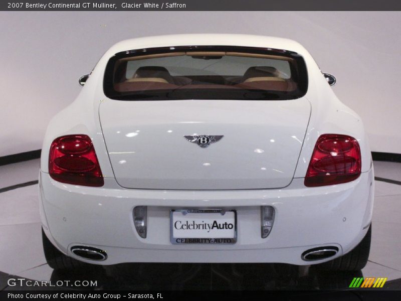 Glacier White / Saffron 2007 Bentley Continental GT Mulliner