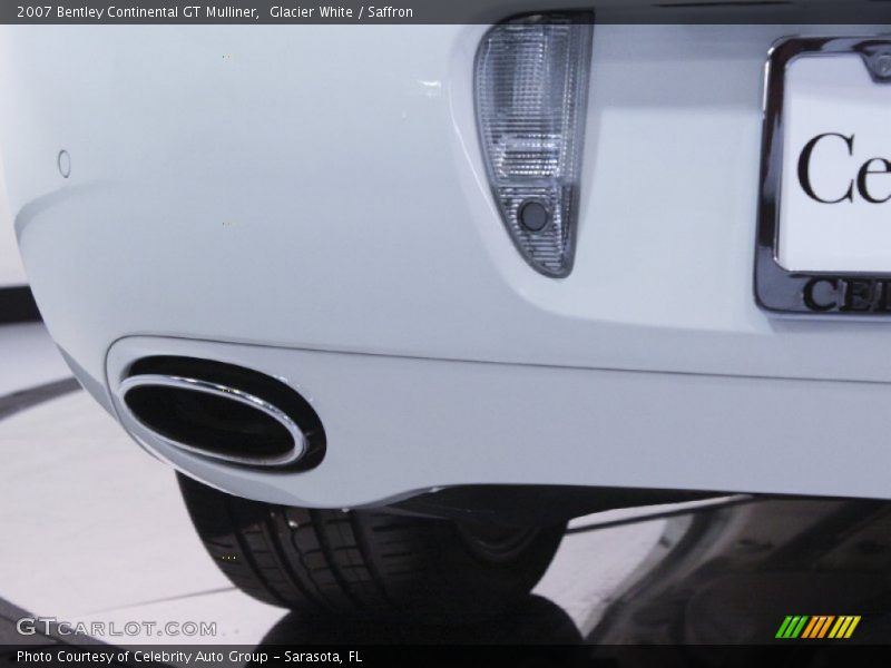 Glacier White / Saffron 2007 Bentley Continental GT Mulliner