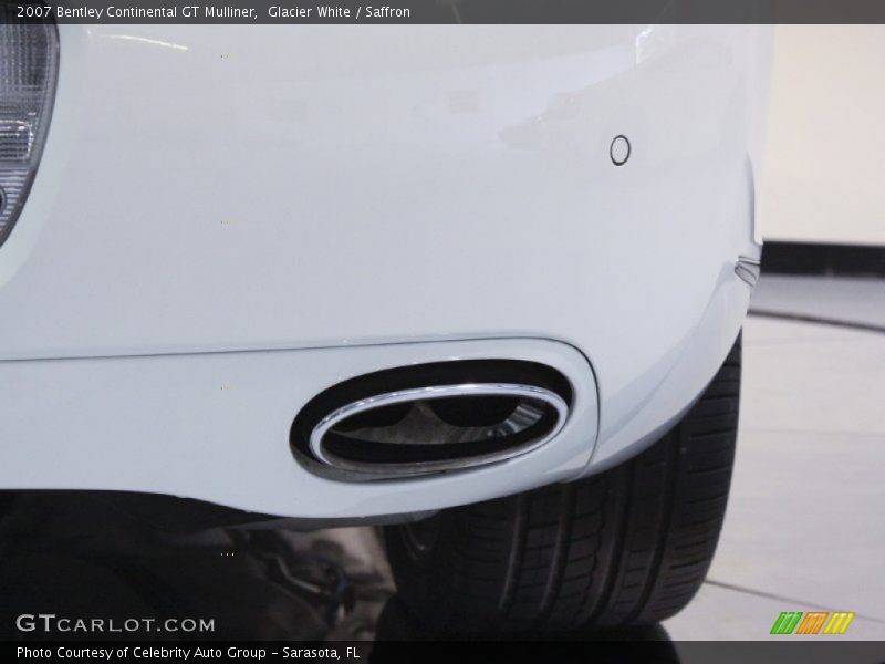 Glacier White / Saffron 2007 Bentley Continental GT Mulliner