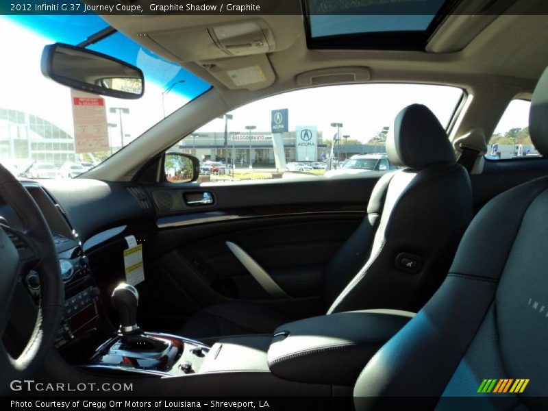 Graphite Shadow / Graphite 2012 Infiniti G 37 Journey Coupe