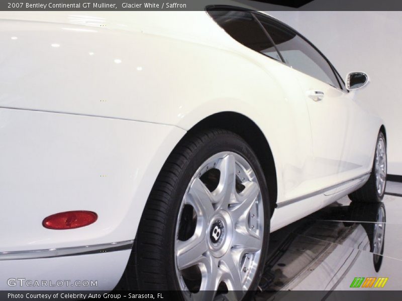 Glacier White / Saffron 2007 Bentley Continental GT Mulliner