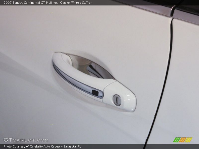 Glacier White / Saffron 2007 Bentley Continental GT Mulliner