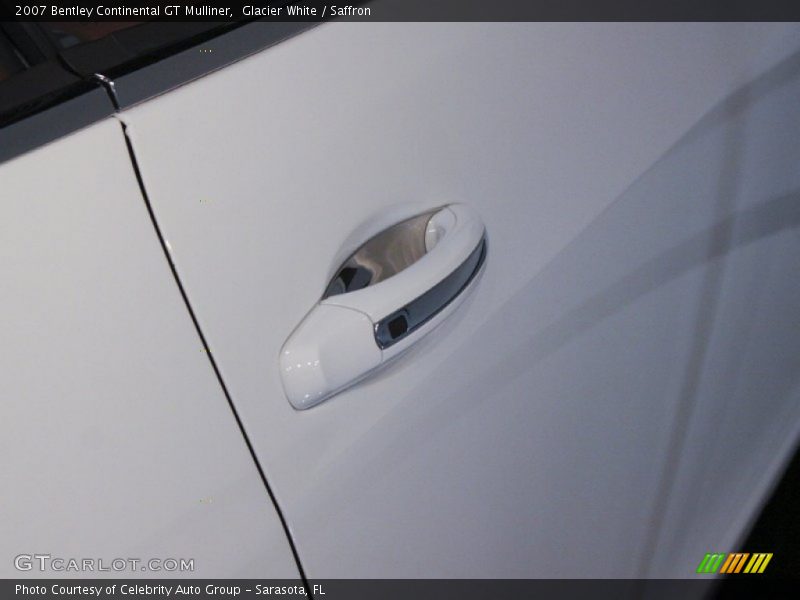 Glacier White / Saffron 2007 Bentley Continental GT Mulliner