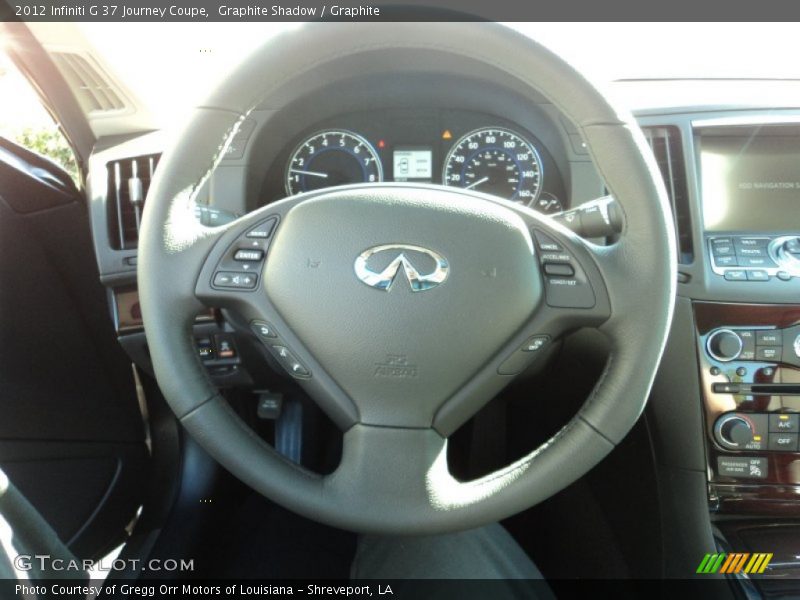 Graphite Shadow / Graphite 2012 Infiniti G 37 Journey Coupe