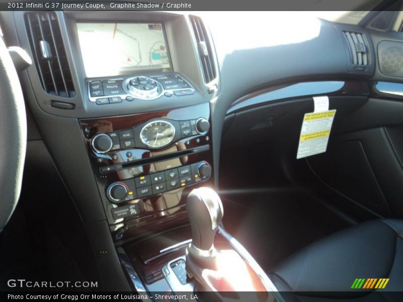 Graphite Shadow / Graphite 2012 Infiniti G 37 Journey Coupe