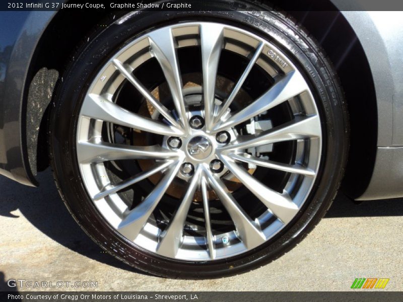 Graphite Shadow / Graphite 2012 Infiniti G 37 Journey Coupe