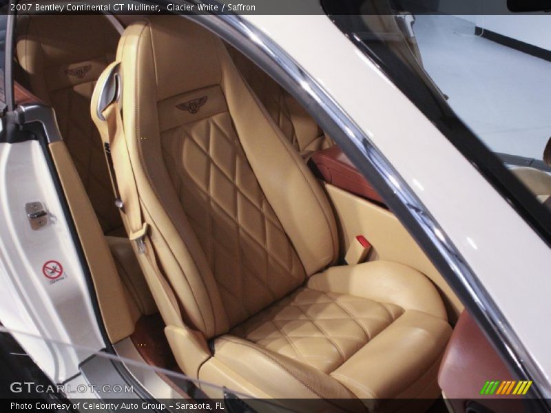 Passengers seat in Saffron/Saddle - 2007 Bentley Continental GT Mulliner