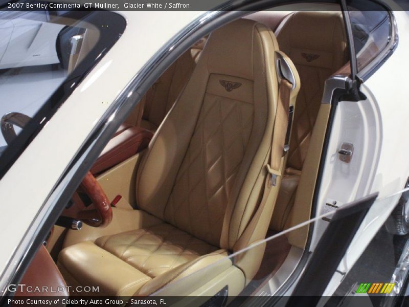Drivers seat in Saffron/Saddle - 2007 Bentley Continental GT Mulliner