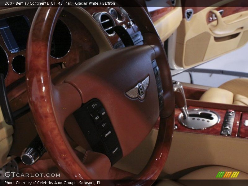 Glacier White / Saffron 2007 Bentley Continental GT Mulliner