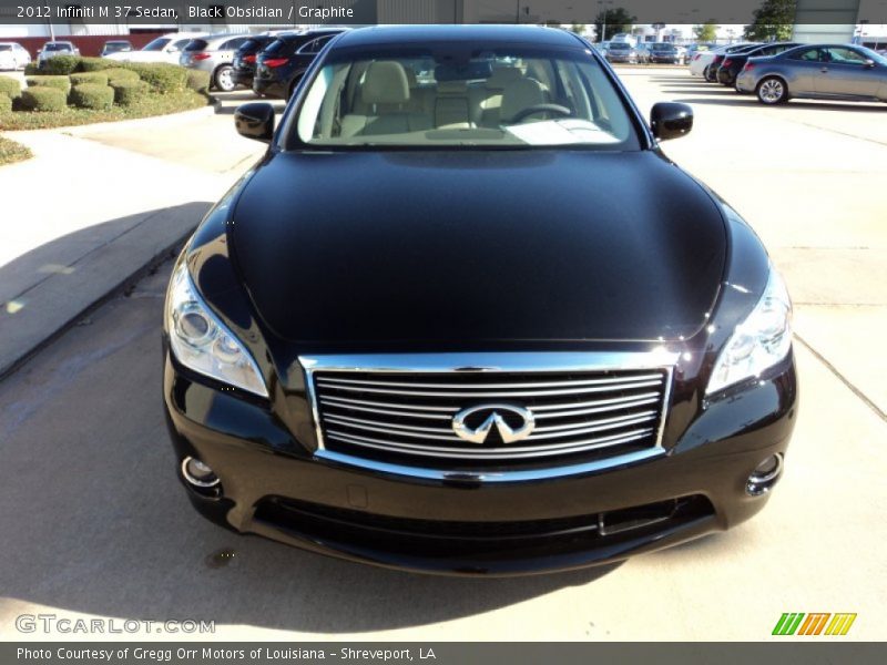 Black Obsidian / Graphite 2012 Infiniti M 37 Sedan