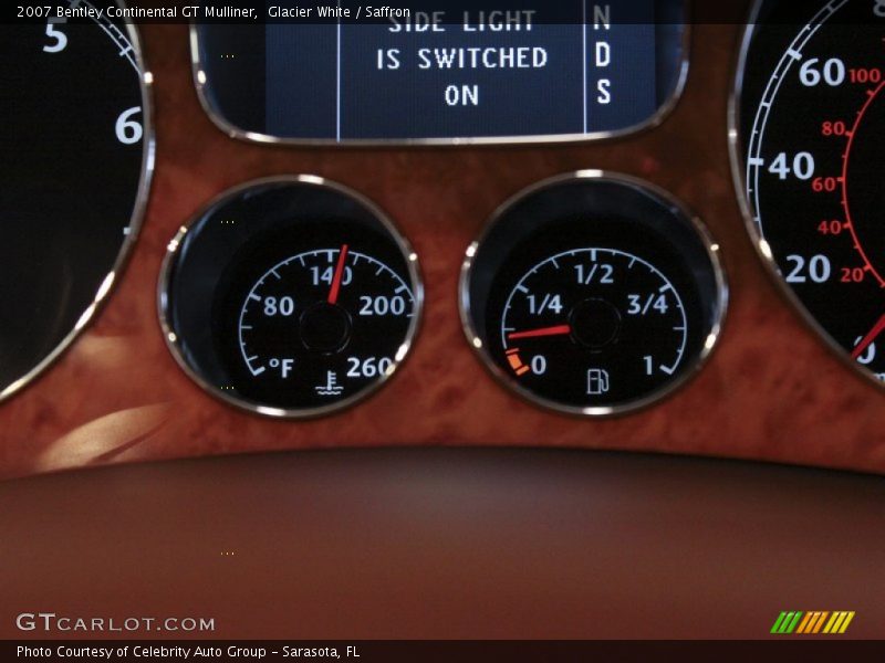 Glacier White / Saffron 2007 Bentley Continental GT Mulliner