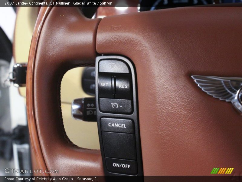 Steering wheel controls - 2007 Bentley Continental GT Mulliner