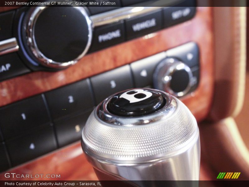 Glacier White / Saffron 2007 Bentley Continental GT Mulliner