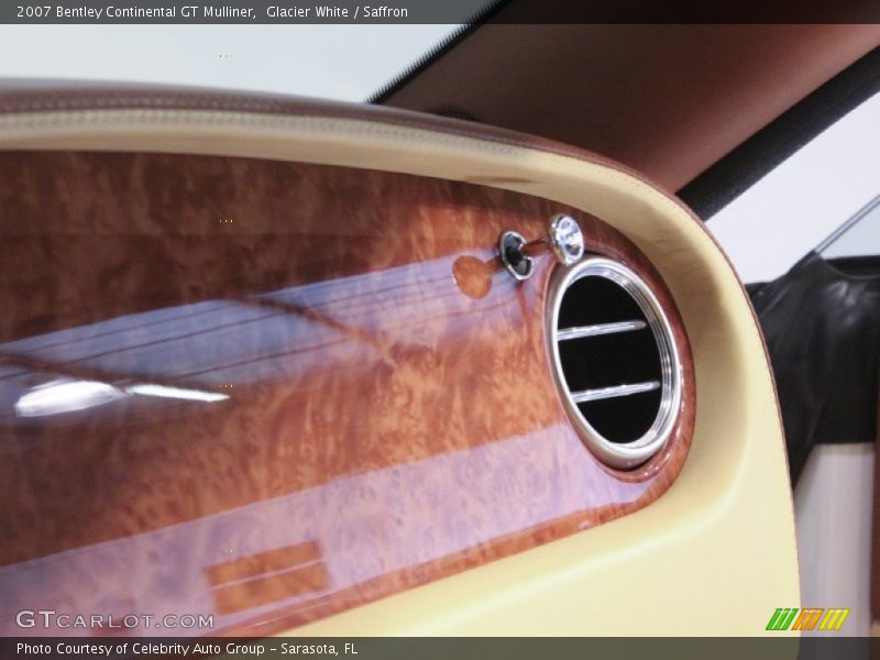 Glacier White / Saffron 2007 Bentley Continental GT Mulliner