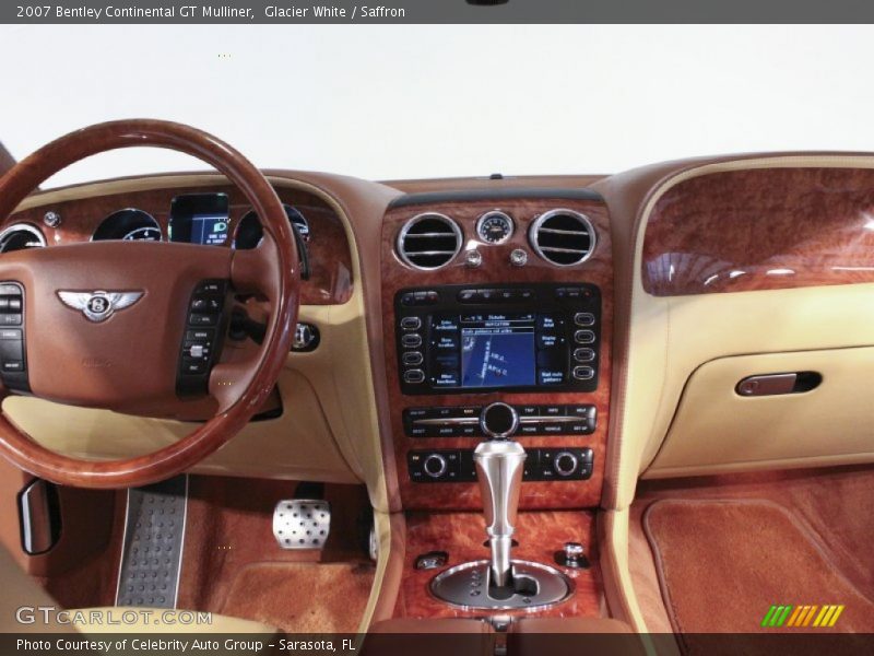 Glacier White / Saffron 2007 Bentley Continental GT Mulliner