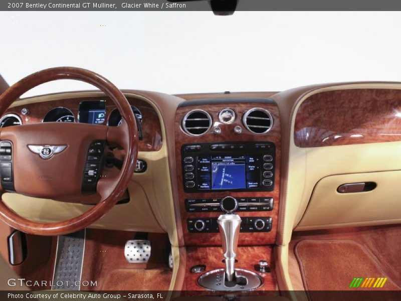 Dashboard of 2007 Continental GT Mulliner
