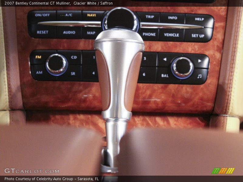 Glacier White / Saffron 2007 Bentley Continental GT Mulliner