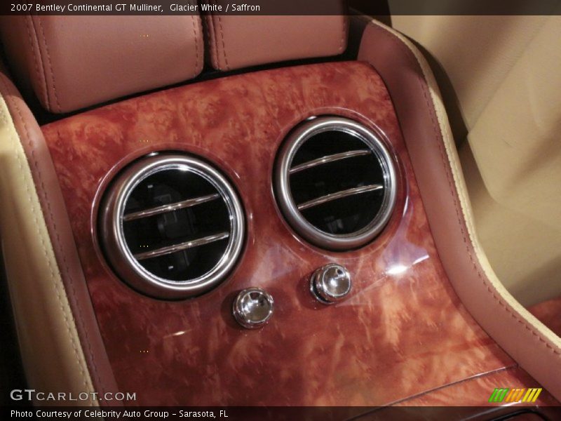 Glacier White / Saffron 2007 Bentley Continental GT Mulliner