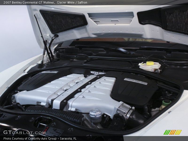  2007 Continental GT Mulliner Engine - 6.0L Twin-Turbocharged DOHC 48V VVT W12