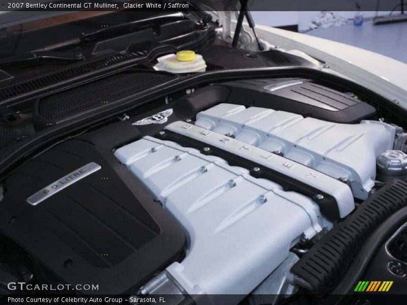 2007 Continental GT Mulliner Engine - 6.0L Twin-Turbocharged DOHC 48V VVT W12