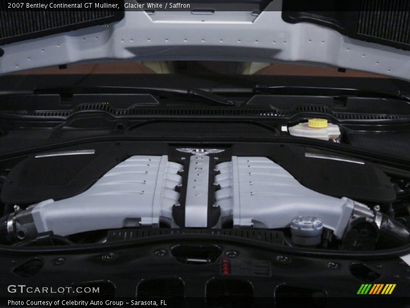 Glacier White / Saffron 2007 Bentley Continental GT Mulliner
