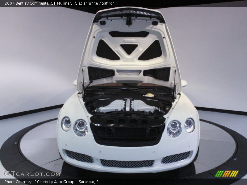 Glacier White / Saffron 2007 Bentley Continental GT Mulliner