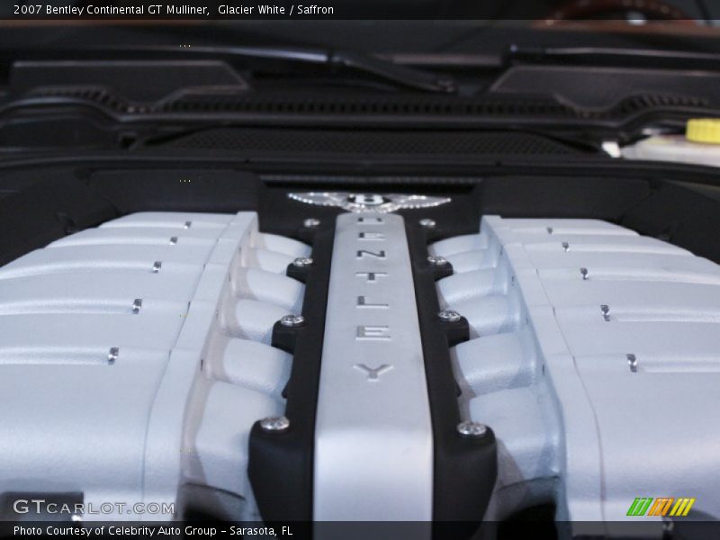 Glacier White / Saffron 2007 Bentley Continental GT Mulliner