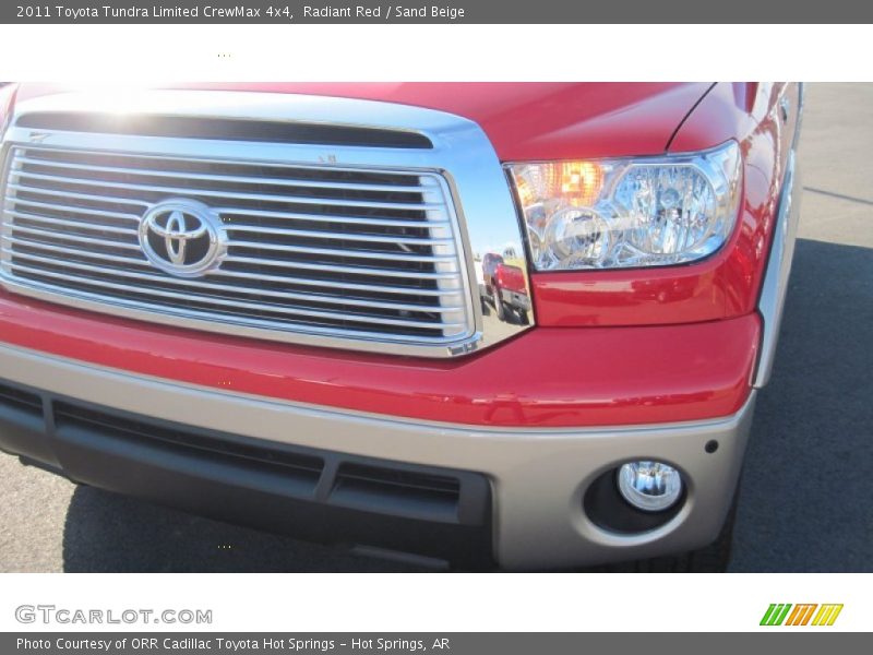Radiant Red / Sand Beige 2011 Toyota Tundra Limited CrewMax 4x4